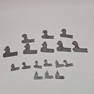 Vintage LUFKIN Rule Co RADIUS US GAGE SET - 17 Pc Gauge 1/2" - 1/32"